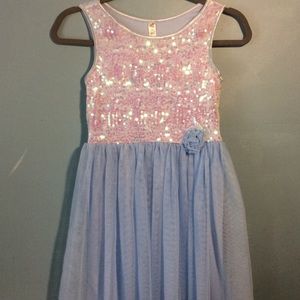 Blue dress by Cherokee